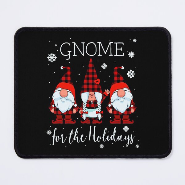 Item preview, Gnome For The Holidays Buffalo Plaid 3 Gnomes Christmas Xmas designed and sold by adwickcynd1.
