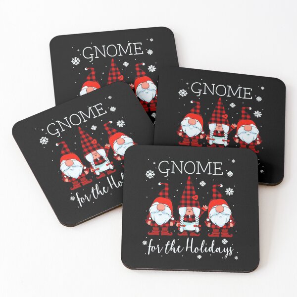 Item preview, Gnome For The Holidays Buffalo Plaid 3 Gnomes Christmas Xmas designed and sold by adwickcynd1.