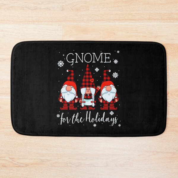 Item preview, Gnome For The Holidays Buffalo Plaid 3 Gnomes Christmas Xmas designed and sold by adwickcynd1.