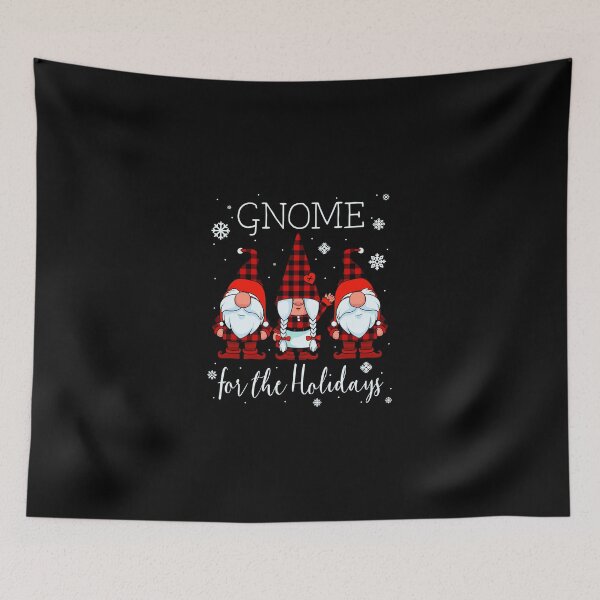 Item preview, Gnome For The Holidays Buffalo Plaid 3 Gnomes Christmas Xmas designed and sold by adwickcynd1.