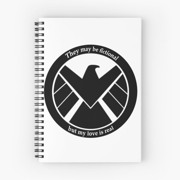 Item preview, They may be fictional but my love is real- SHIELD logo designed and sold by Lokis-Queen.