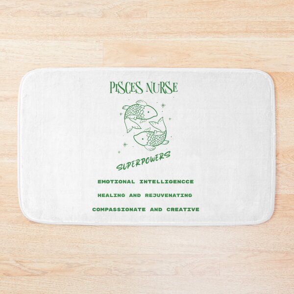 Item preview, Pisces Fish Star Sign For Nurses Describing Lovely Personality Of Typical Piscean Nurse designed and sold by PrintHatcher.