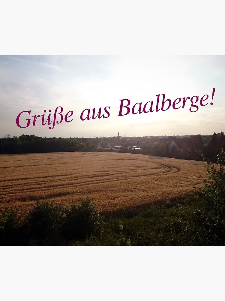 Grüße aus Baalberge von Gourmetkater