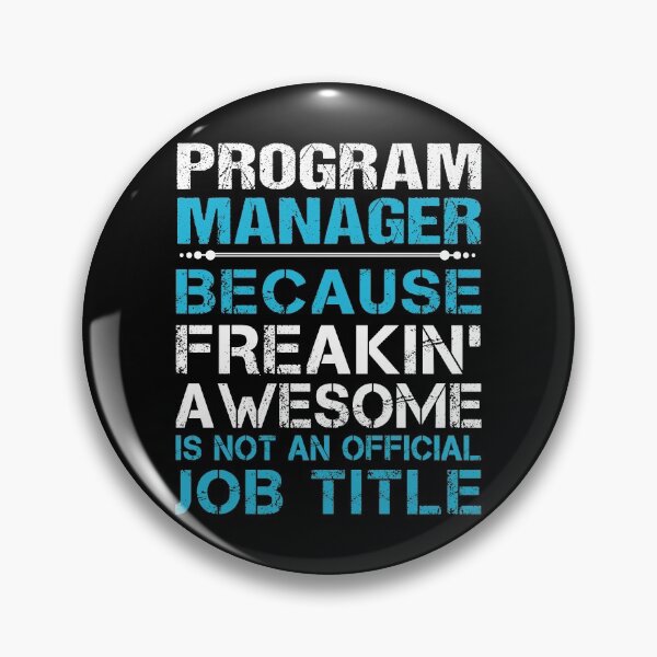 Item preview, Program Manager T Shirt - Freaking Awesome Gift Item Tee designed and sold by emorestste.