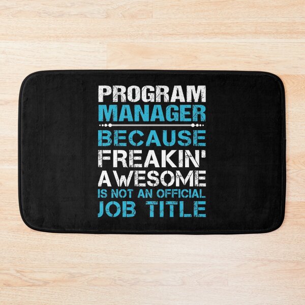 Item preview, Program Manager T Shirt - Freaking Awesome Gift Item Tee designed and sold by emorestste.