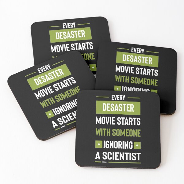 Item preview, Every disaster movie starts with someone ignoring a scientist #3 designed and sold by Achily.