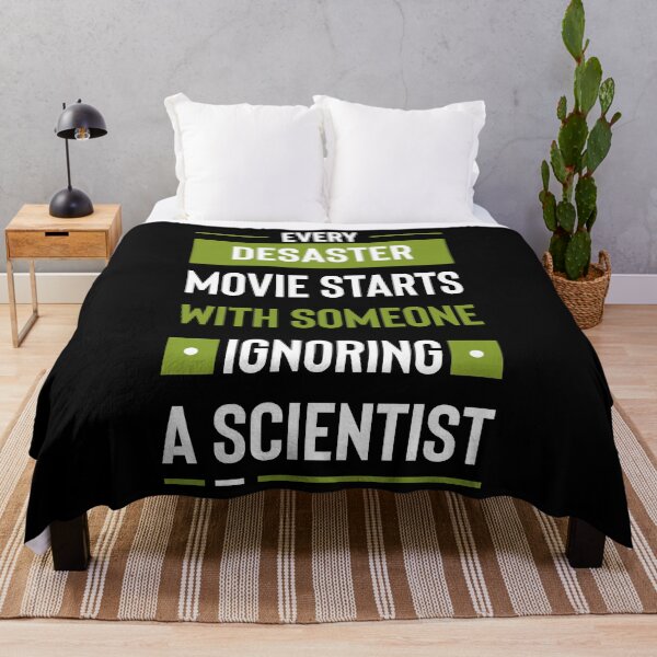 Item preview, Every disaster movie starts with someone ignoring a scientist #3 designed and sold by Achily.