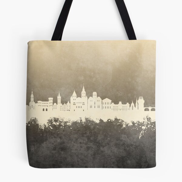 Aperçu de l'œuvre Trier Germany Skyline créée et vendue par ArtPrints.