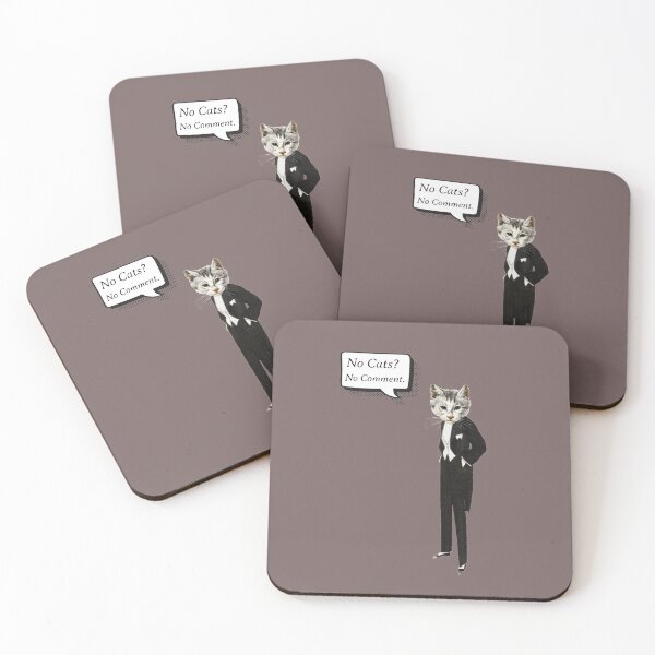 Item preview, Cat: No Cats? No Comment. designed and sold by utopianpioneer.