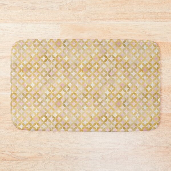 Item preview, Interlocking Circles Watercolor - Gold designed and sold by JPuckett-Design.