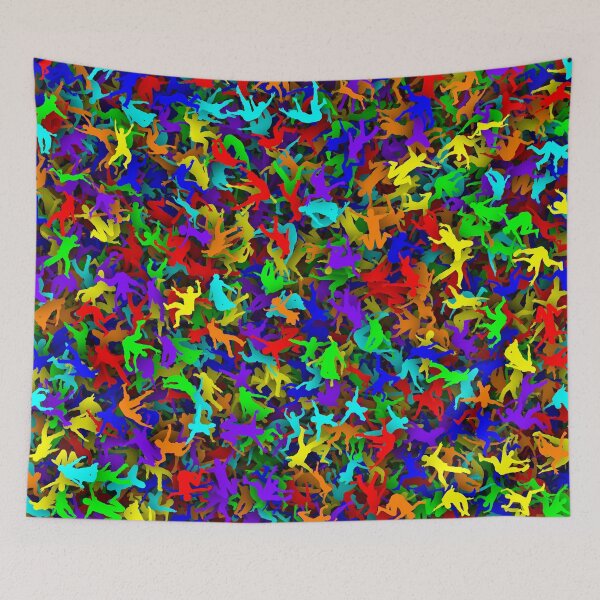 Item preview, Rainbow people falling designed and sold by dima-v.