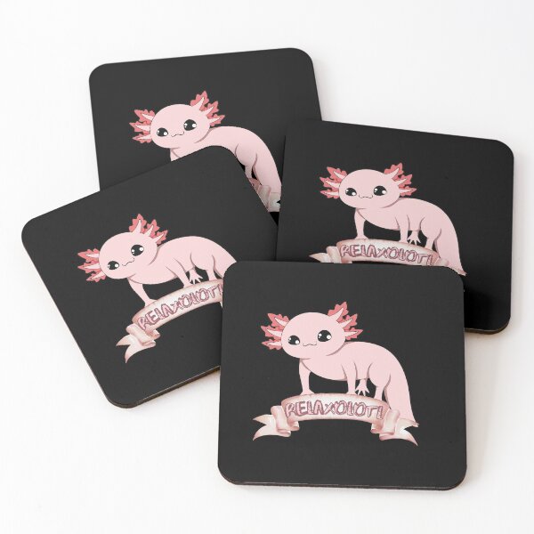 Item preview, RELAXOLOTL FUNNY COOL PINK designed and sold by Petartist.