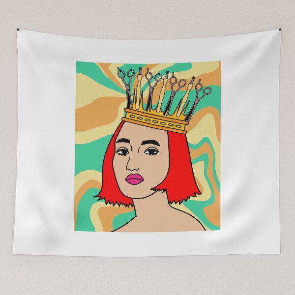 Item preview, Styling Queen Hair Stylist Beautician designed and sold by flofin.