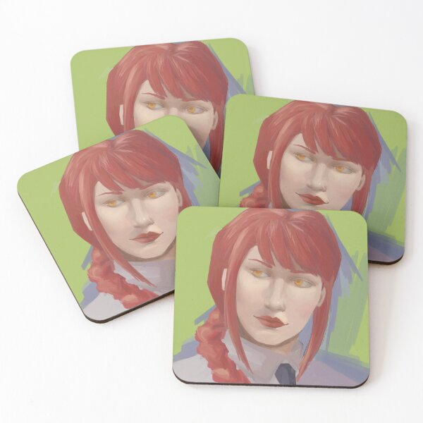 Item preview, Makima portrait designed and sold by it-is-snarfle.