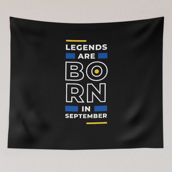 Item preview, legends Are Born In September - Birthday boy - Gift for men designed and sold by Recti.