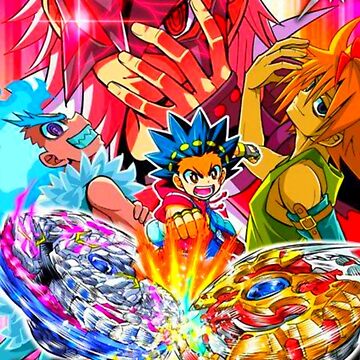 Classic Beyblade Metal Fusion Anime Canvas Art and Wall Art Poster