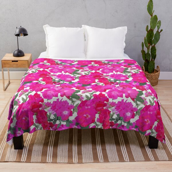Item preview, Soft Wild Roses on White Repeat 5748 designed and sold by Art in My Loft.
