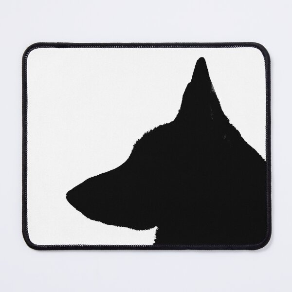 Item preview, Silhouette of a German Shepherd designed and sold by StampCity.
