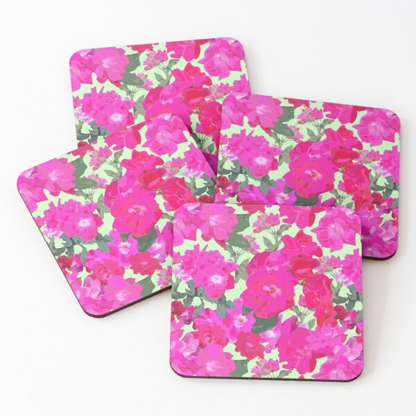 Artikelvorschau, Soft Wild Roses on Pale Green Repeat 5748 entworfen und verkauft von Art in My Loft.