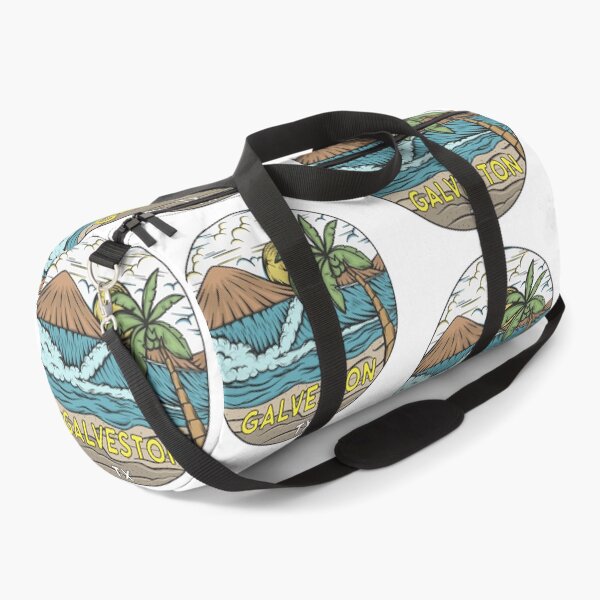 Item preview, Galveston Beach Texas Vintage designed and sold by KrisSidDesigns.