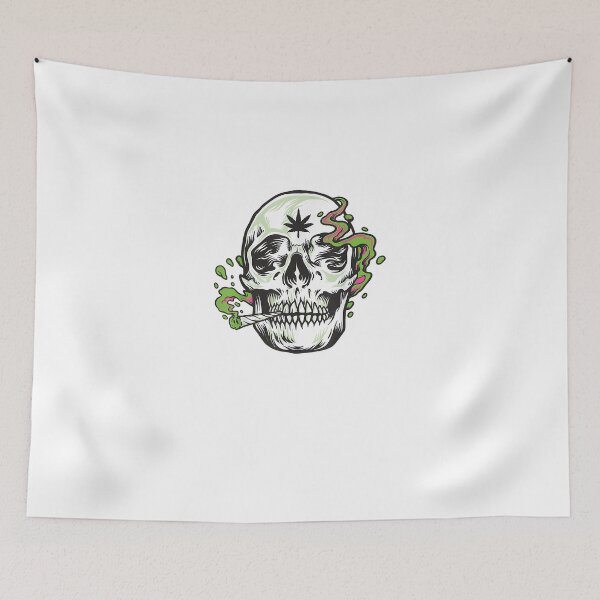 Item preview, Toke Up Skull designed and sold by SkullShopNYC.