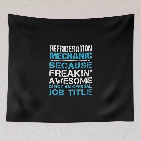 Item preview, Refrigeration Mechanic T Shirt - Freaking Awesome Gift Item Tee designed and sold by oldsbyisai.