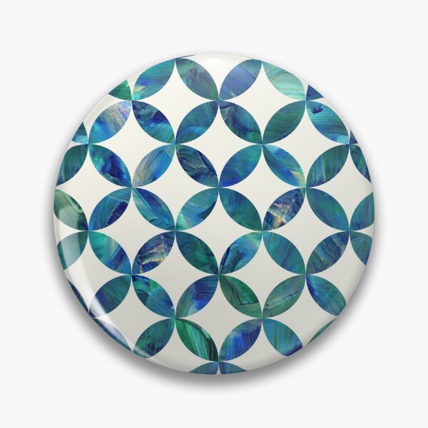Item preview, Interlocking Circles Acrylic - Cream designed and sold by JPuckett-Design.
