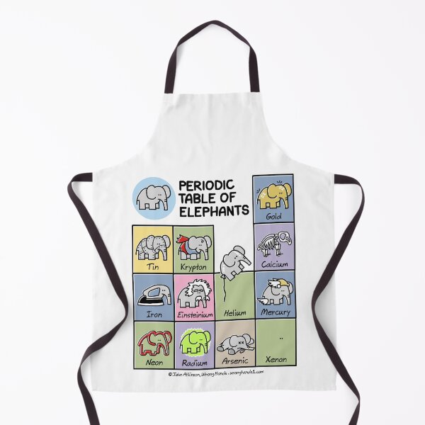 Item preview, Periodic Table of Elephants designed and sold by WrongHands.