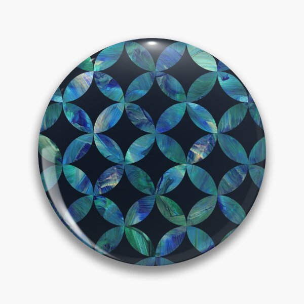 Item preview, Interlocking Circles Acrylic - Navy designed and sold by JPuckett-Design.