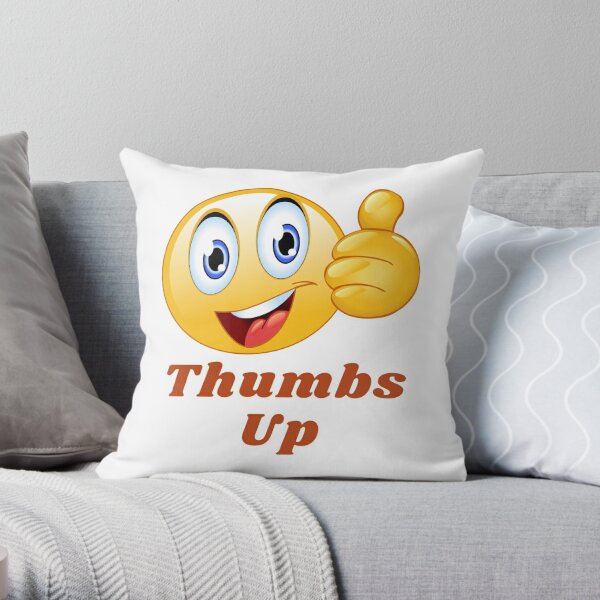 Thumbs up hot sale emoji pillow