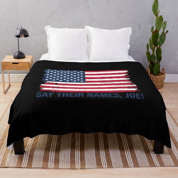 Item preview, American Flag Say Their Names Joe designed and sold by Dillan-TShirt.