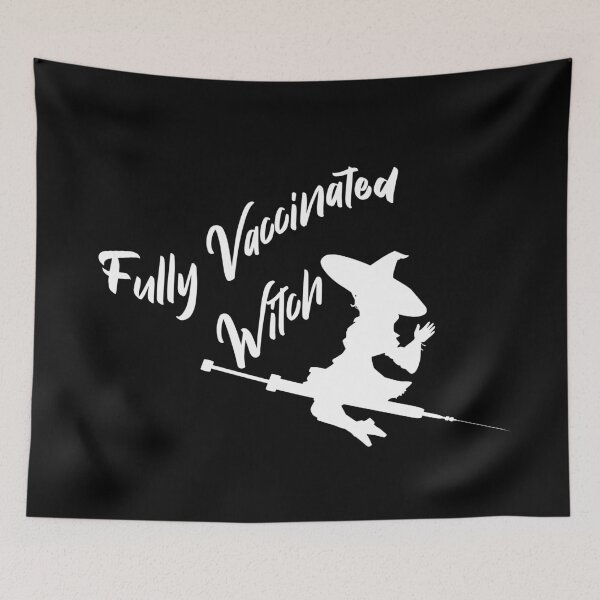 Item preview, Fully Vaccinated Witch designed and sold by superdumb70.