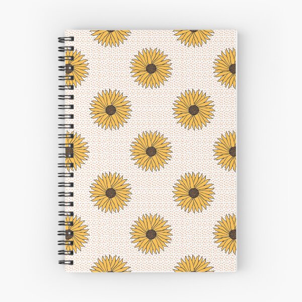 Item preview, Sunflowers and Polka Dots Cute Flower Pattern designed and sold by Punderstandable.
