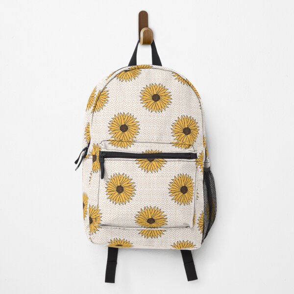 Item preview, Sunflowers and Polka Dots Cute Flower Pattern designed and sold by Punderstandable.