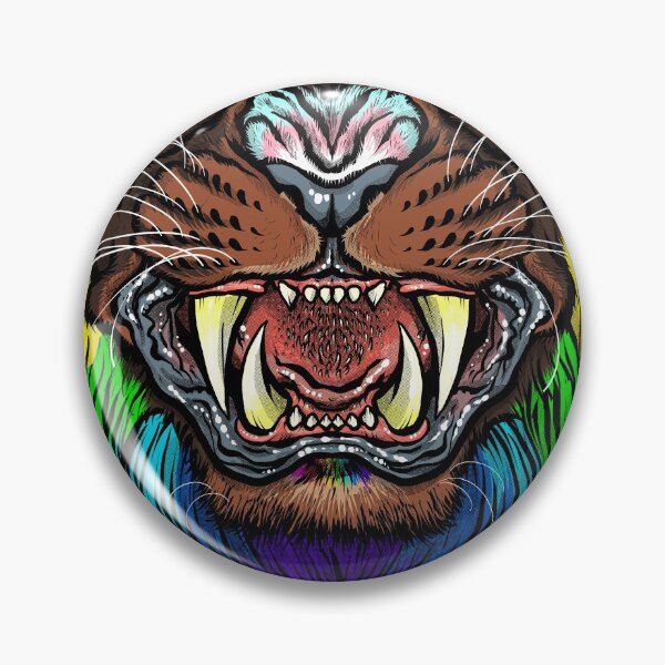 Item preview, LGBTQ+ Progress Pride Lion Maw  designed and sold by Oblatrate.