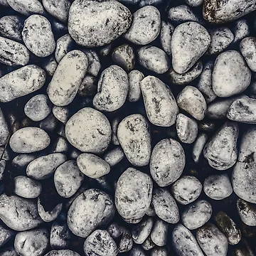 Artwork thumbnail, White Rocks Close Up Pattern Photo by DFLC Prints