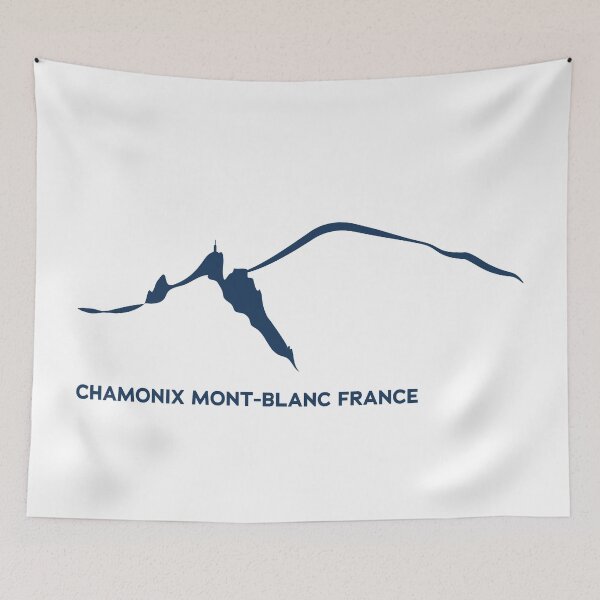 Item preview, Chamonix Aiguille du midi and Mont Blanc designed and sold by leewarddesign.