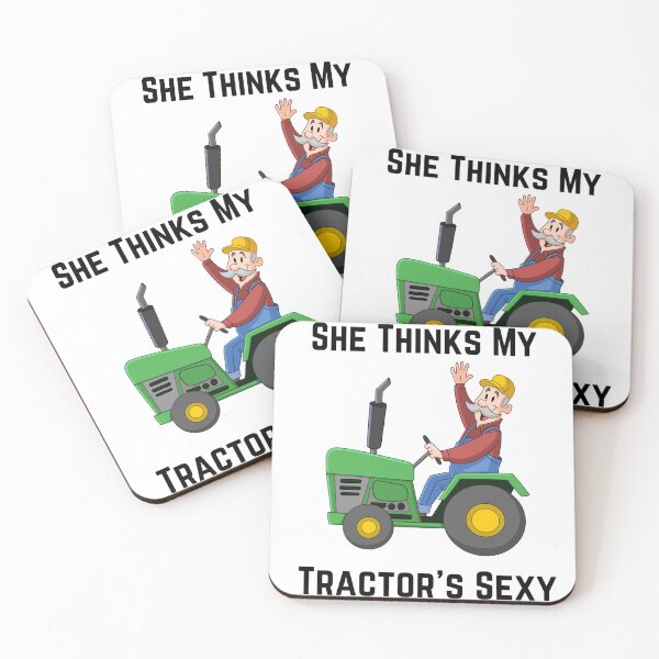 Item preview, She Thinks My Tractor's Sexy  designed and sold by Chanchane Store.