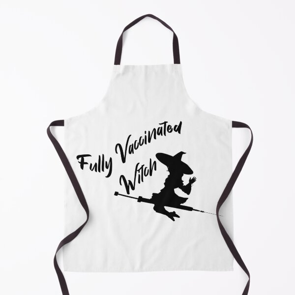 Item preview, Fully Vaccinated Witch (Blank) designed and sold by superdumb70.