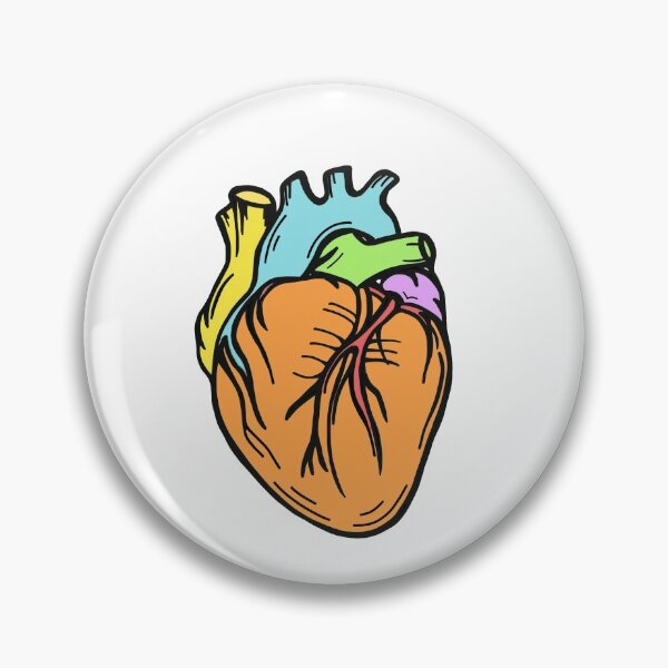 Item preview, Pastel Heart | Body and Bones | Tesni Alys Designs designed and sold by Tesni Alys.