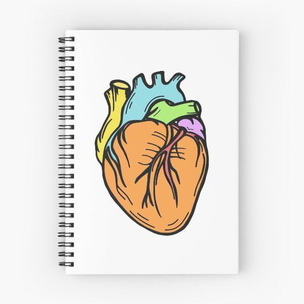 Item preview, Pastel Heart | Body and Bones | Tesni Alys Designs designed and sold by Tesni Alys.
