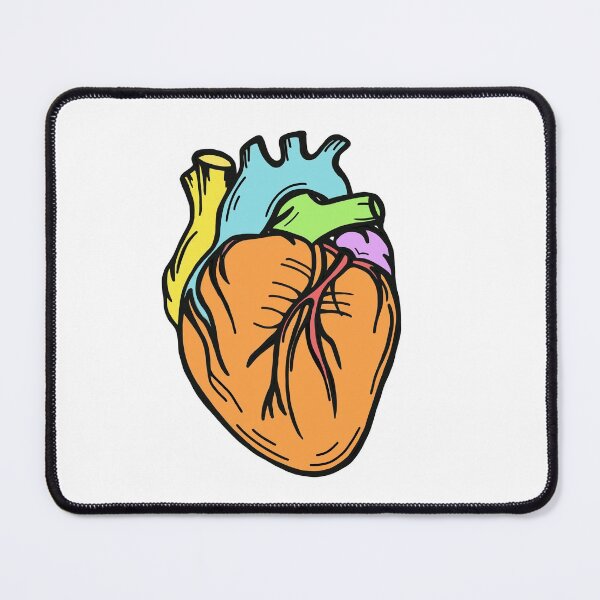 Item preview, Pastel Heart | Body and Bones | Tesni Alys Designs designed and sold by Tesni Alys.