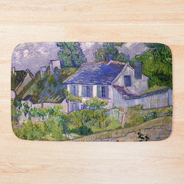 Item preview, Houses at Auvers by Vincent van Gogh (1890) designed and sold by allhistory.