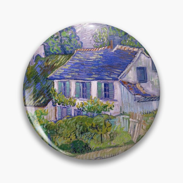 Item preview, Houses at Auvers by Vincent van Gogh (1890) designed and sold by allhistory.