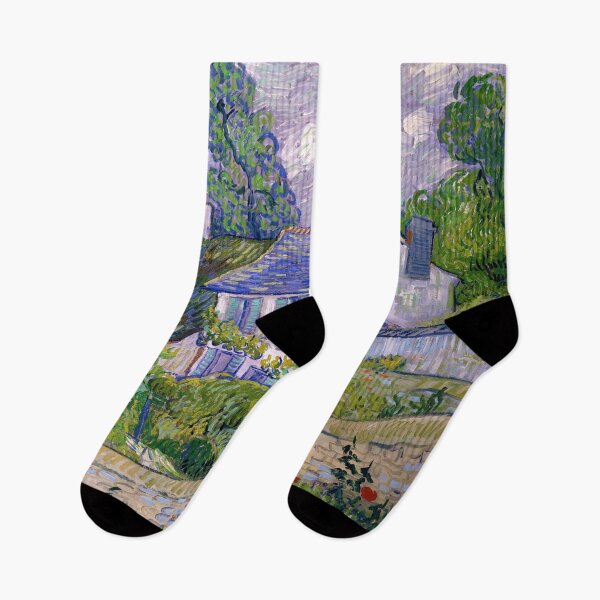 Item preview, Houses at Auvers by Vincent van Gogh (1890) designed and sold by allhistory.
