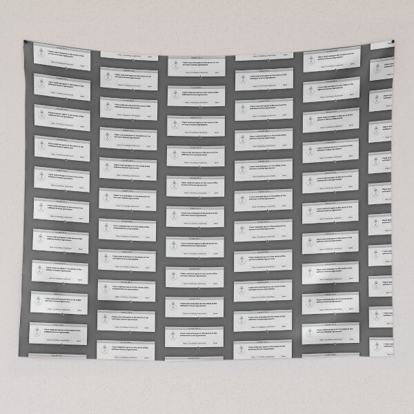 Item preview, Apple - Hackintosh EULA Dialog Box designed and sold by Chandler Hendry.