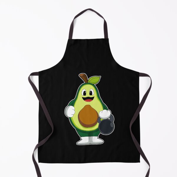 Item preview, Avocado Bodybuilder Dumbbell Bodybuilding designed and sold by Snabdesign84.