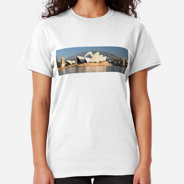 Sydney Opera House & Harbour bridge. Classic T-Shirt