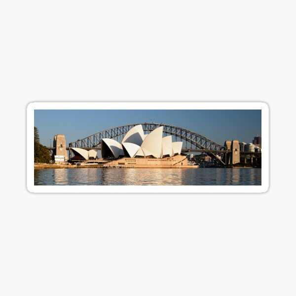 Sydney Opera House & Harbour bridge. Sticker