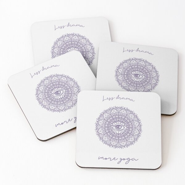 Item preview, Less Drama More Yoga designed and sold by oneademones.